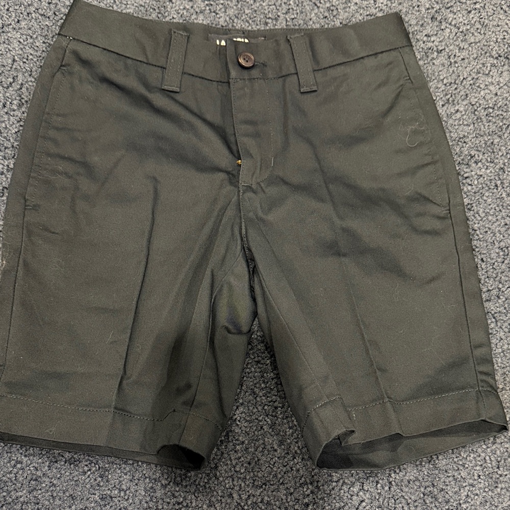 Lands End girls navy uniform Shorts